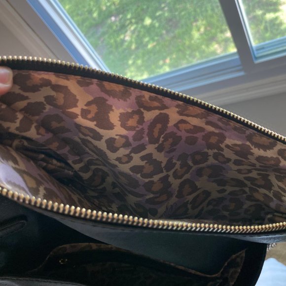 Guess envelope clutch w/ silver & black studs, - Picture 10 of 10